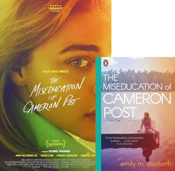 The Miseducation of Cameron Post. The 2018 movie compared to the 2012 book