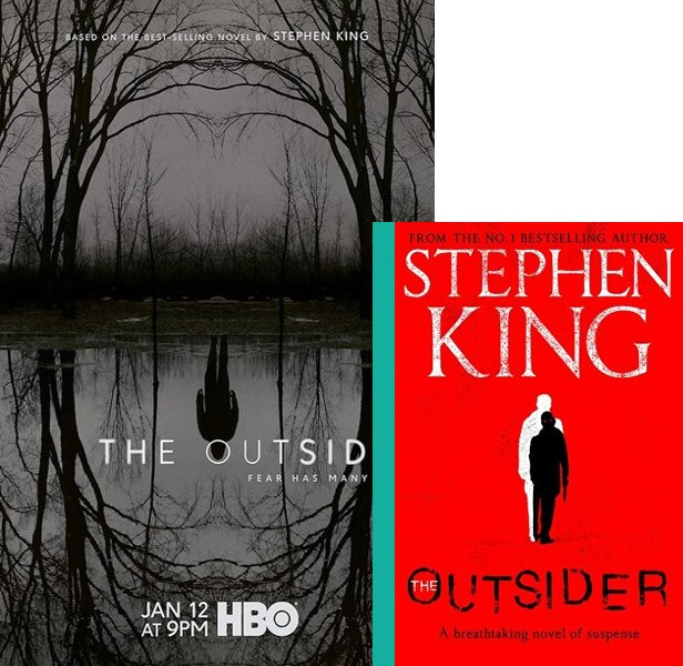 The Outsider. The 2020 TV series compared to the 2018 book