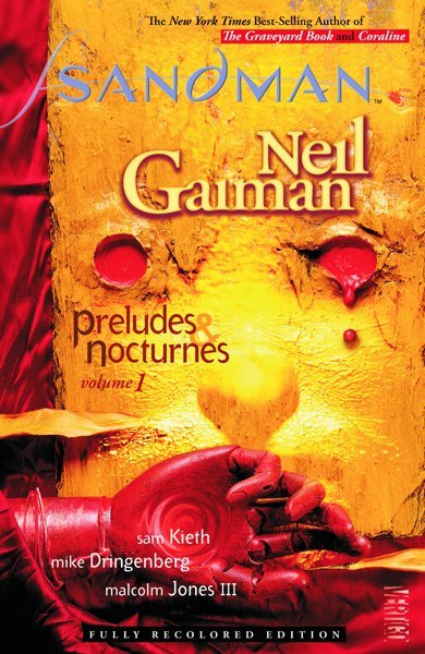 Cover of Preludes & Nocturnes, the 1991 comic book by Neil Gaiman, Sam Kieth and Mike Dringenberg