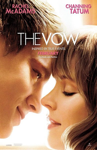 Poster of The Vow, the 2012 movie by Michael Sucsy