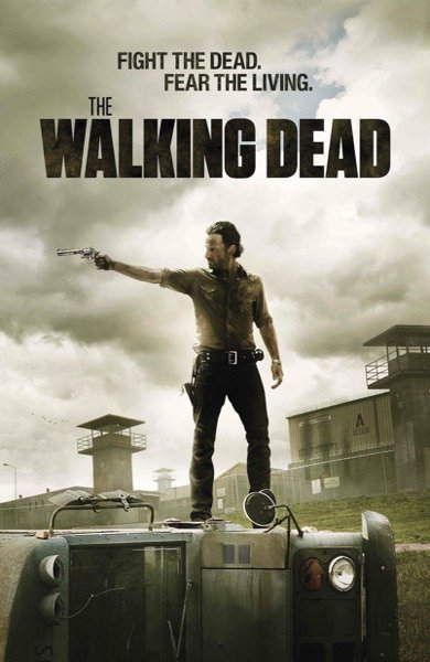 Poster of The Walking Dead, the 2010 TV series by Frank Darabont and Angela Kang