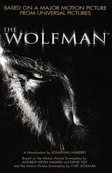 Cover of The Wolfman, the 2010 book by Jonathan Maberry