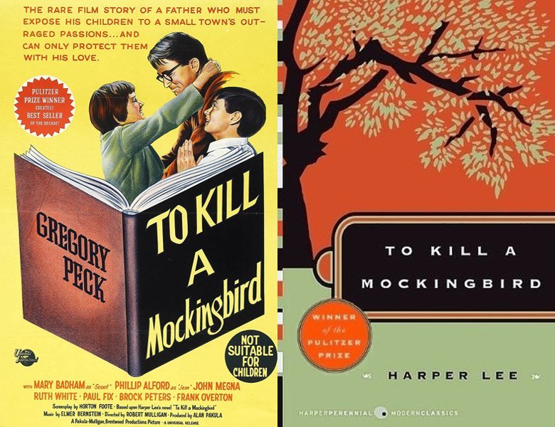 To Kill a Mockingbird (1962) The movie vs the book
