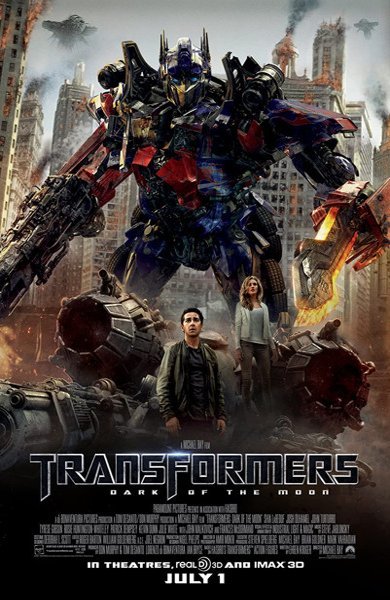Poster of Transformers: Dark of the Moon, the 2011 movie by Michael Bay