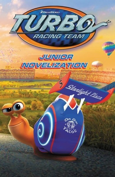 Cover of Turbo Junior Novelization, the 2013 book by Tracey West
