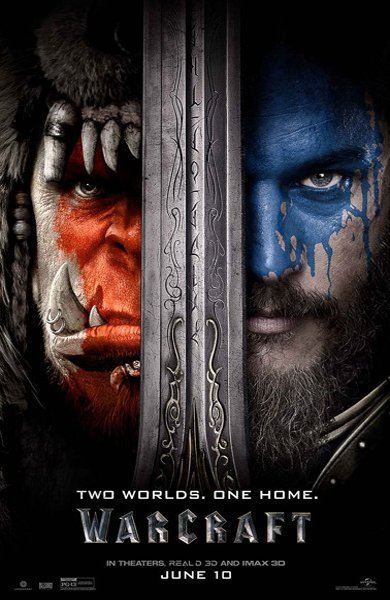 Poster of Warcraft, the 2016 movie by Duncan Jones