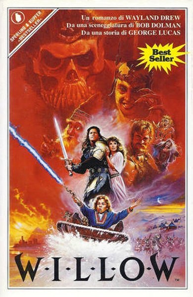 Cover of Willow, the 1988 book by Wayland Drew