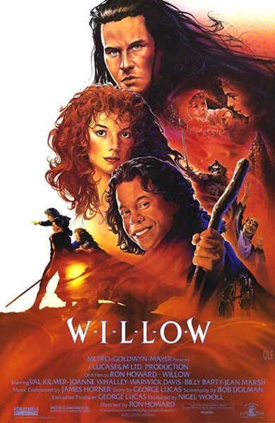 Poster of Willow, the 1988 movie by Ron Howard