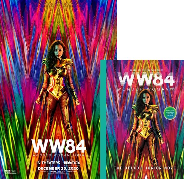 Wonder Woman 1984. The 2020 movie compared to the movie novelization