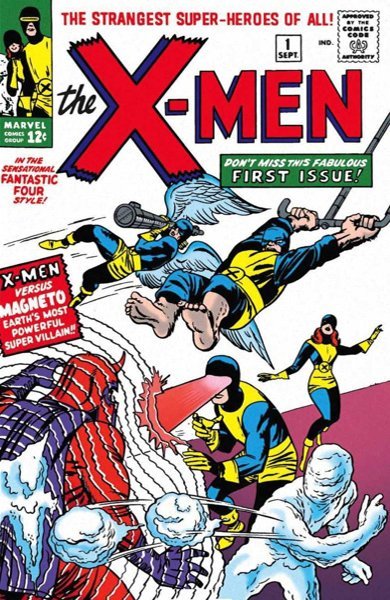 Cover of X-Men, the 1987 comic book by Stan Lee and Jack Kirby