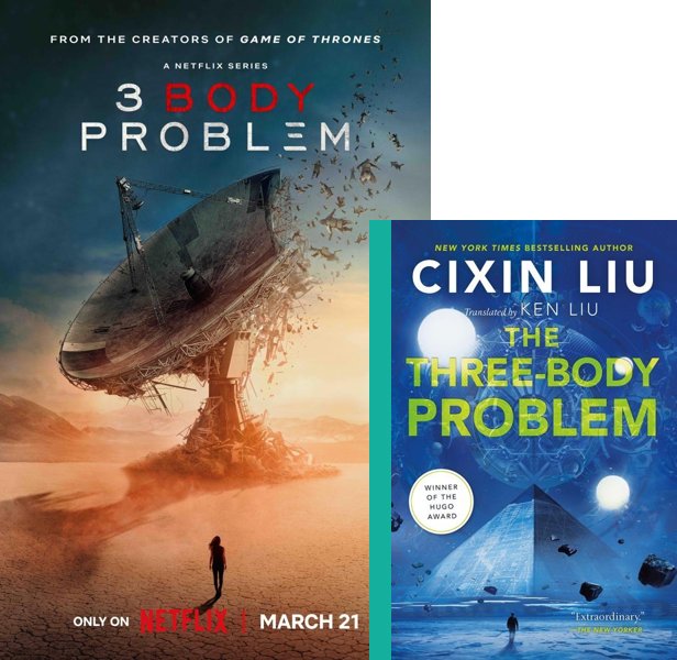 3 Body Problem. The 2024 TV series compared to the 2006 book, The Three-Body Problem