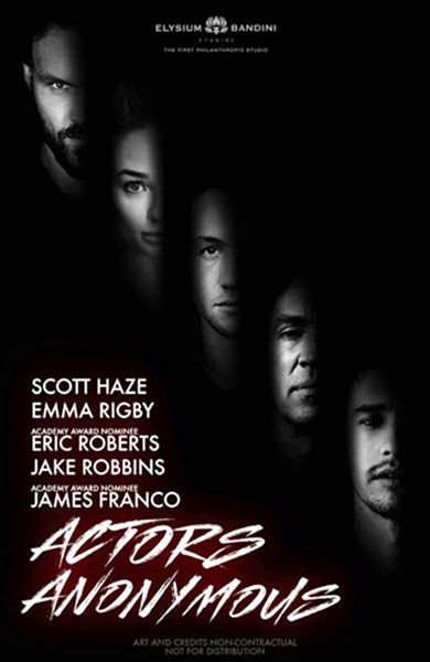 Poster of Actors Anonymous, the 2017 movie by Melanie Aitkenhead, Abi Damaris Corbin and Shaun Duffy