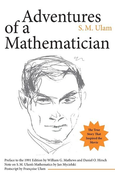 Cover of Adventures of a Mathematician, the 1976 book by Stanislaw M. Ulam