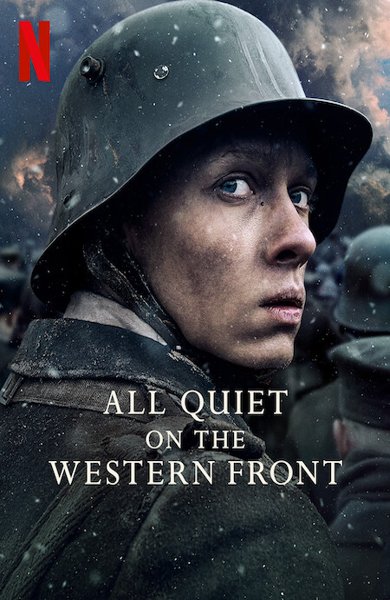 Poster of All Quiet on the Western Front, the 2022 movie by Edward Berger