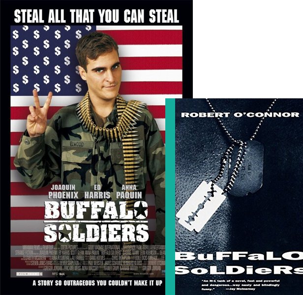 Buffalo Soldiers. The 2001 movie compared to the 1993 book