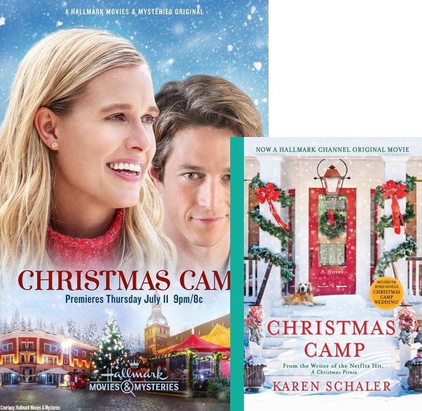 Christmas Camp. The 2018 movie compared to the movie novelization