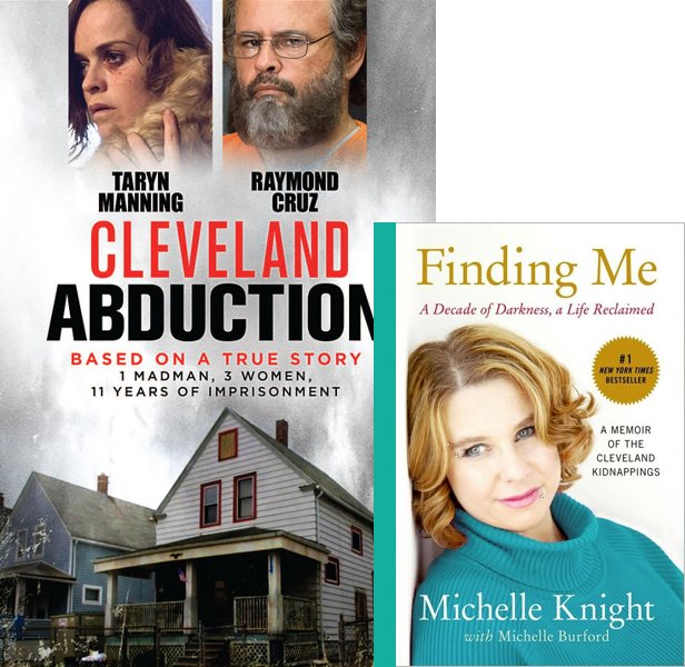 Cleveland Abduction. The 2015 movie compared to the 2014 book, Finding Me