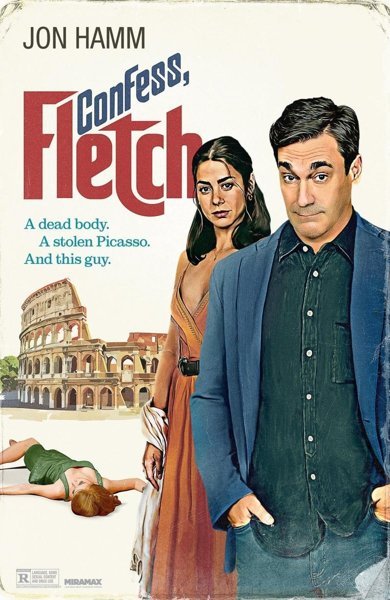 Poster of Confess, Fletch, the 2022 movie by Greg Mottola