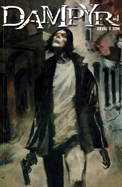 Cover of Dampyr, the 2000 comic book by Mauro Boselli, Majo and Maurizio Colombo