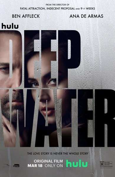 Poster of Deep Water, the 2022 movie by Adrian Lyne
