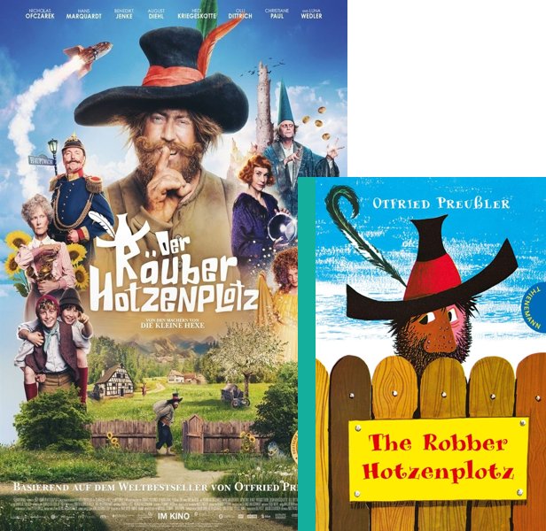 Der Räuber Hotzenplotz. The 2022 movie compared to the 1962 book, The Robber Hotzenplotz