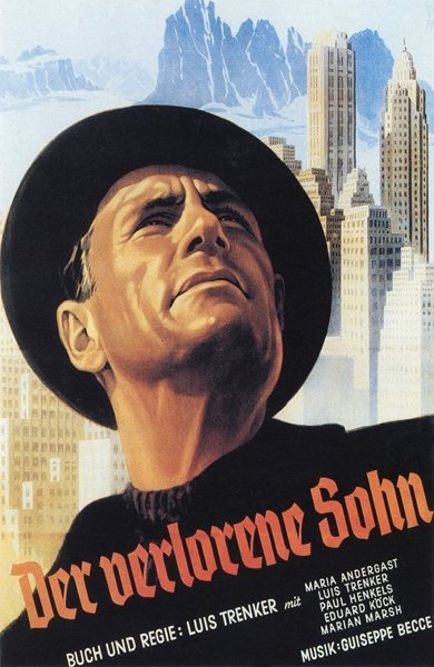 Poster of Der verlorene Sohn, the 1934 movie by Luis Trenker