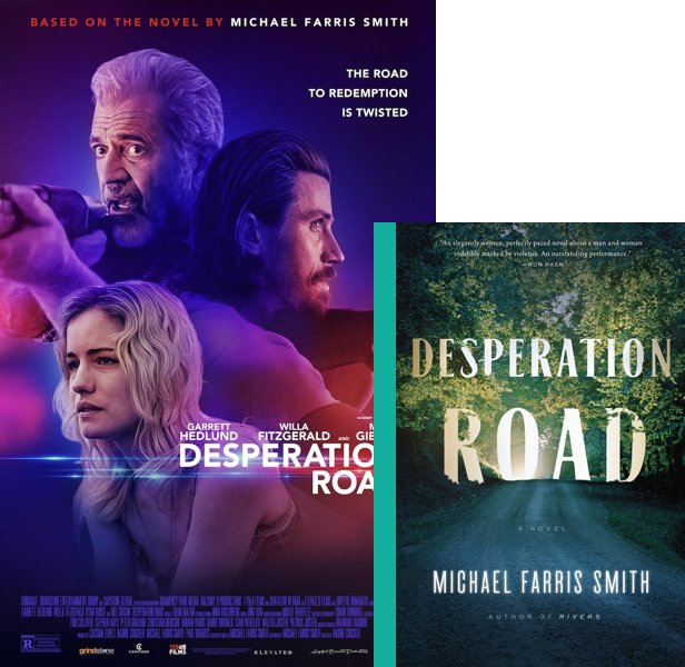 Desperation Road. The 2023 movie compared to the 2017 book