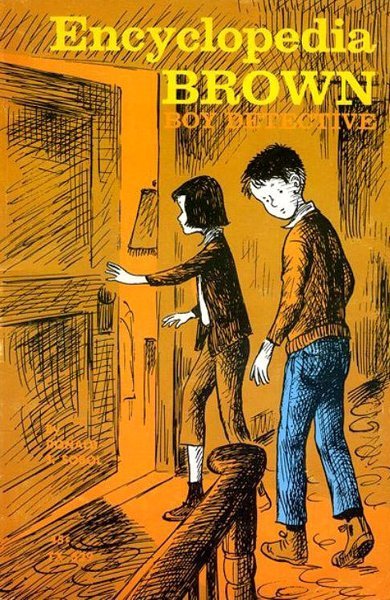 Cover of Encyclopedia Brown: Boy Detective, the 1963 book by Donald J. Sobol