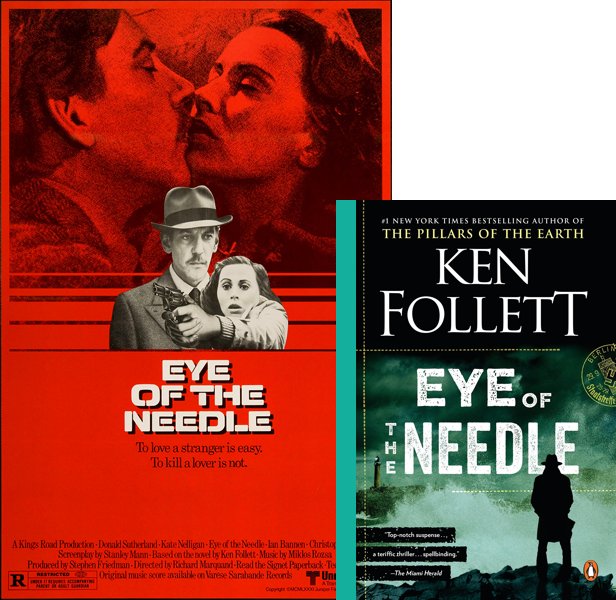 Eye of the Needle. The 1981 movie compared to the 1978 book
