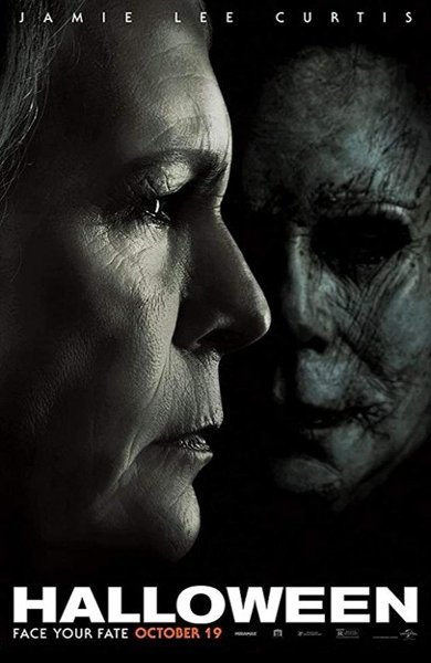 Poster of Halloween, the 2018 movie by David Gordon Green