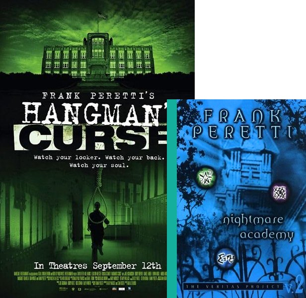 Hangman's Curse. The 2003 movie compared to the 2002 book, Nightmare Academy