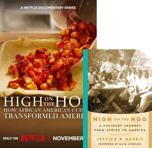High on the Hog. The 2021 TV series compared to the 2010 book