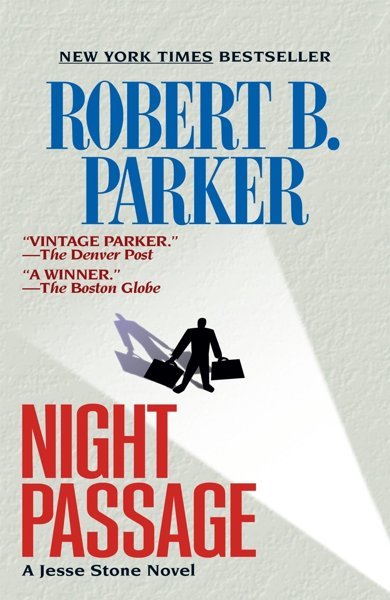 Cover of Night Passage, the 1997 book by Robert B. Parker