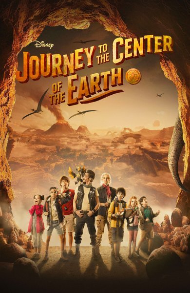 Poster of Jules Verne: Journey to the Center of the Earth, the 2023 TV series by José Manuel Cravioto