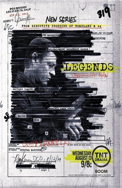 Poster of Legends, the 2014 TV series by Howard Gordon