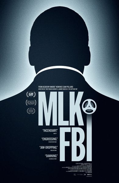 Poster of MLKFBI, the 2020 movie by Sam Pollard