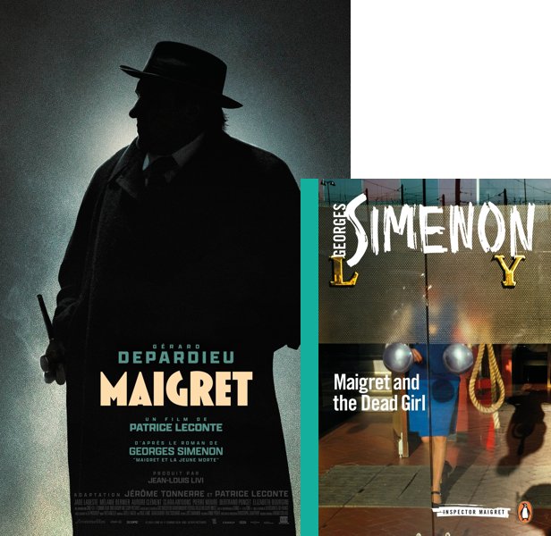 Maigret. The 2022 movie compared to the 1942 book, Maigret and the Dead Girl
