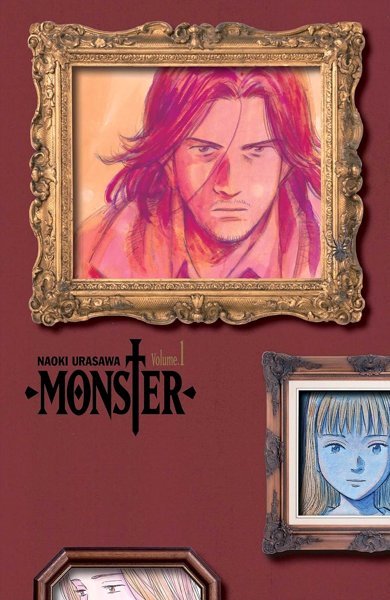 Cover of Monster, the 1994 comic book by Naoki Urasawa