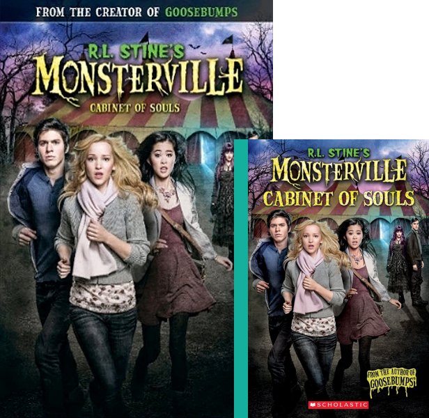 R.L. Stine's Monsterville: Cabinet of Souls. The 2015 movie compared to the movie novelization