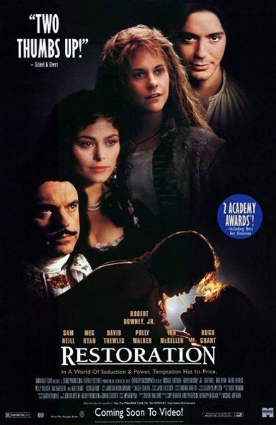Poster of Restoration, the 1995 movie by Michael Hoffman