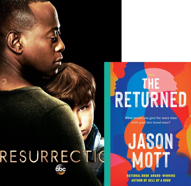 Resurrection. The 2014 TV series compared to the 2013 book, The Returned