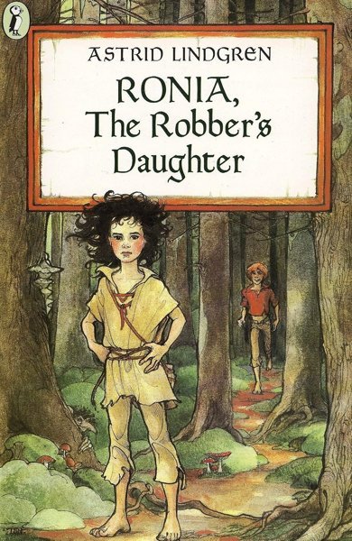 Cover of Ronia, the Robber's Daughter, the 1981 book by Astrid Lindgren