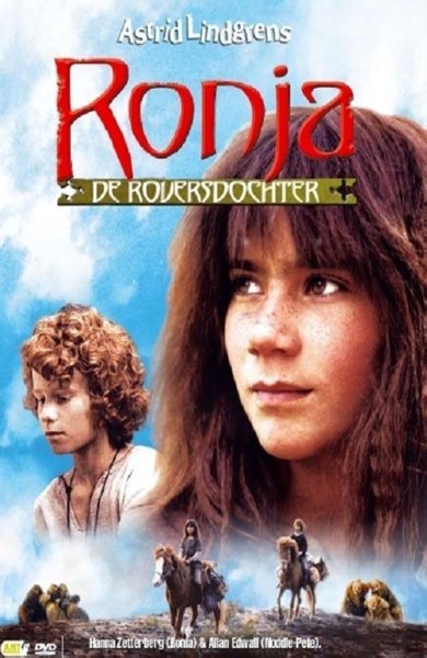 Poster of Ronia, the Robber's Daughter, the 1986 TV series by Tage Danielsson and Catti Edfeldt