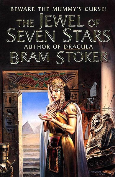 Cover of The Jewel of Seven Stars, the 1903 book by Bram Stoker