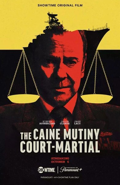 Poster of The Caine Mutiny Court-Martial, the 2023 movie by William Friedkin