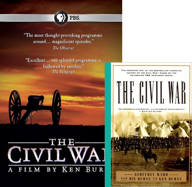 The Civil War. The 1990 TV series compared to the TV series novelization