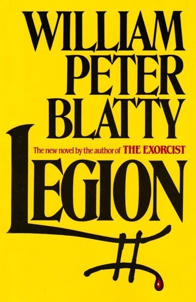 Cover of Legion, the 1983 book by William Peter Blatty