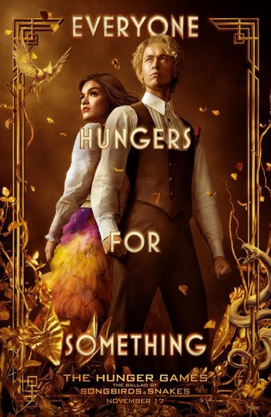 Poster of The Hunger Games: The Ballad of Songbirds and Snakes, the 2023 movie by Francis Lawrence