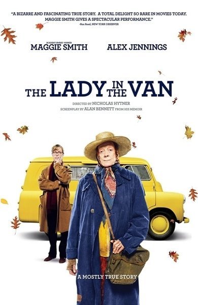 Poster of The Lady in the Van, the 2015 movie by Nicholas Hytner