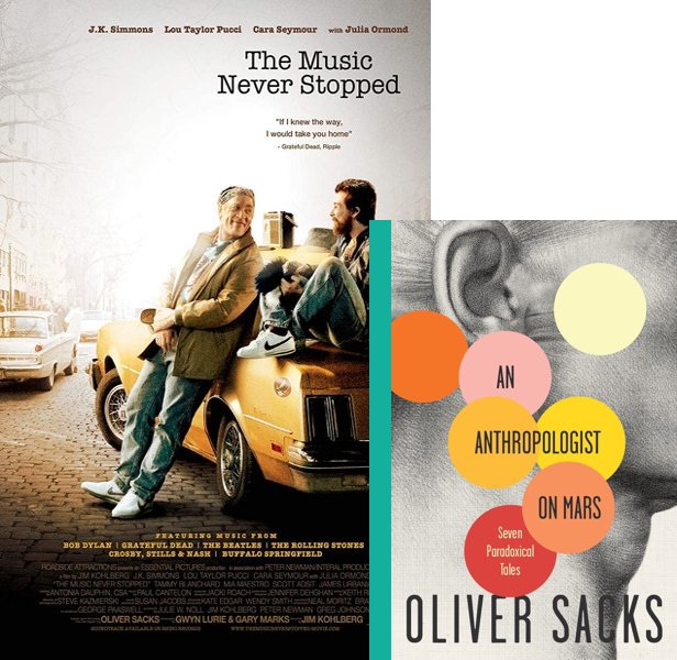 The Music Never Stopped. The 2011 movie compared to the 1995 book, The Last Hippie